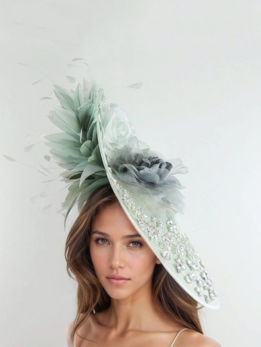 Sage moss green saucer - green,
