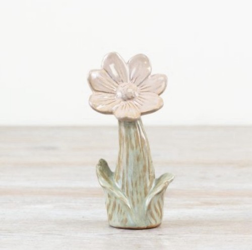 Pink flower ornament - ornament, small