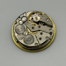 Slava 2428 Watch Movement Soviet Date Manual Wind Vintage Parts Repair 24.9mm