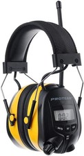 PROTEAR EAR DEFENDERS, WITH BUILT-IN FM/AM DIGITAL RADIO