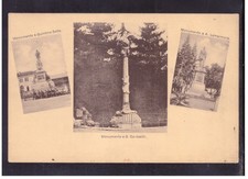 Postcard Biella Monuments