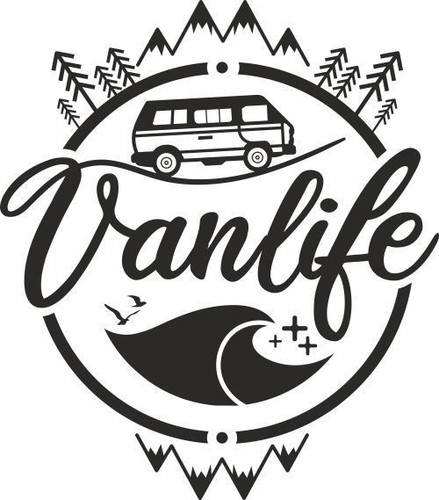 Vanlife van life sticker - life,