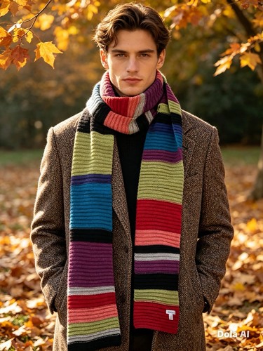 Paul smith long stripe - long, wool