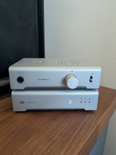 Schiit Magni+ and Modi+ Headphone Amp & DAC stack - Silver