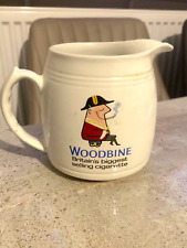 Rare Vintage Woodbine Cigarettes Advertising Jug