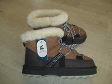 NEW EMU Australia BLURRED Boots Platform Sole Choice of Size  - Chestnut / Multi