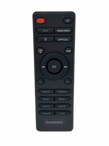 Goodmans remote control - goodmans,