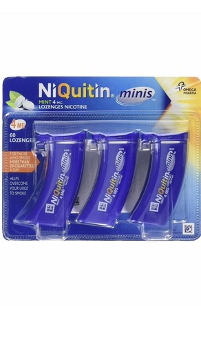 Niquitin minis mint - minis, lozenges