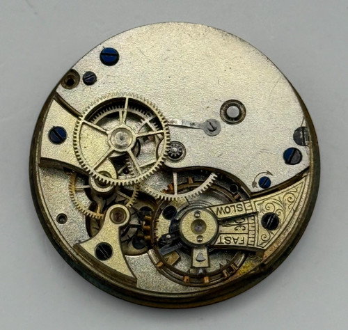 Unusual pocket watch movement - watch,