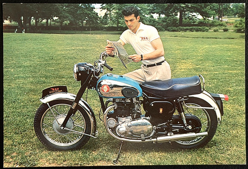 1957 bsa 650 golden flash - cc, flash"