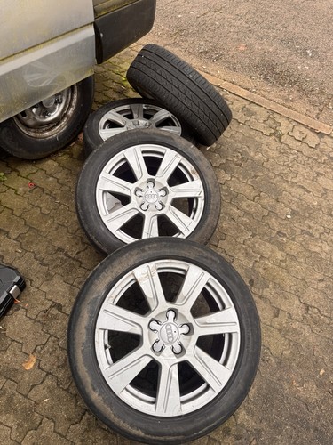Audi alloy wheels - alloy,