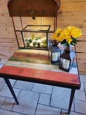 Vintage Vono Card/Games table. Ideal Picnic table. Reclaimed Timber Top