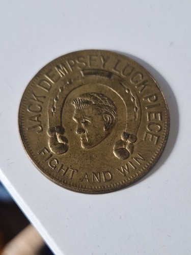 1924 jack dempsey lucky piece - jack,
