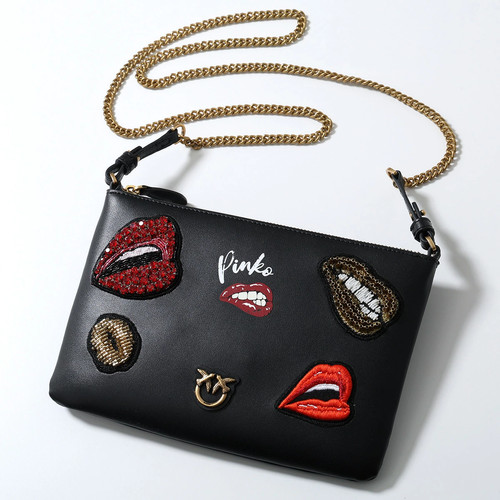 Pinko flat red lips - flat,