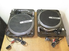 2 x Numark TT-100 direct-drive DJ turntable - PAIR / BOTH WORK WELL