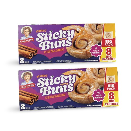 Little debbie sticky buns - buns, –