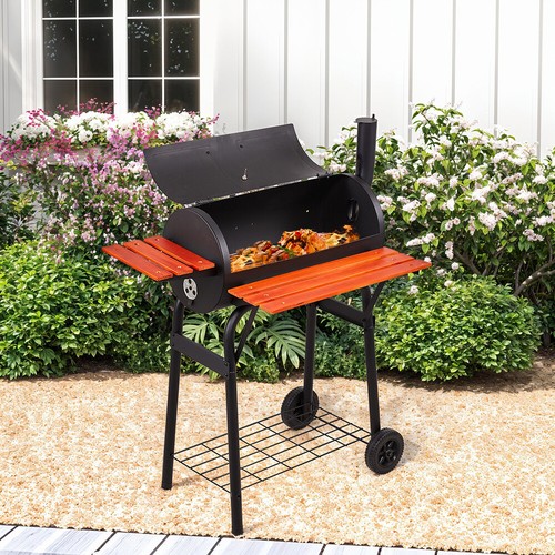 Outdoor barrel style barbecue - outdoor,