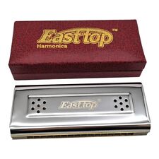 Easttop 16Hole Double-sided Double-tone Harmonica Advanced Ctone Gtone Harmonica