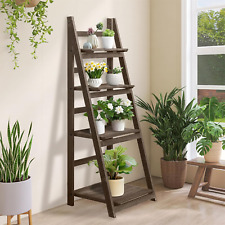 4 Tier Ladder Shelf Storage
