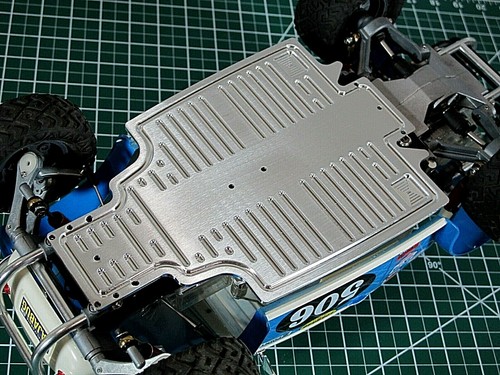 Aluminum cnc chassis plate - aluminum,