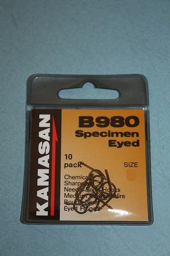 Kamasan hooks b980 specimen - kamasan,