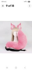 Faux Fur Fox Wolf Ears