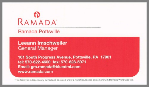 Ramada pottsville leeann - pottsville,