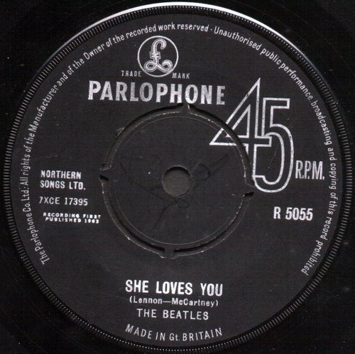 The beatles she loves you - loves,