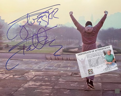 Sylvester stallone signed - sylvester,
