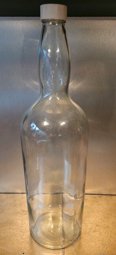 Large whisky glass bottle - large, 20"