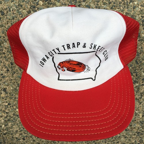 Vtg iowa city hat trap - trap, skeet