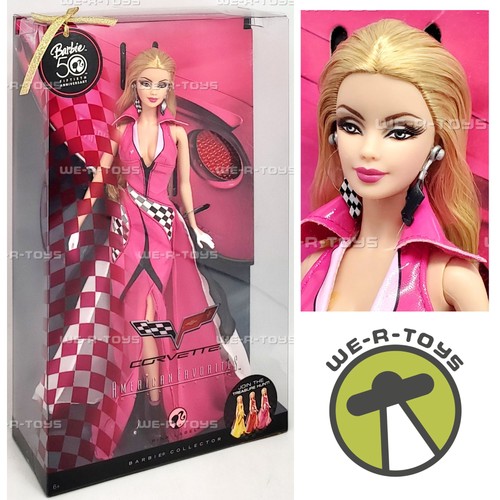 Barbie pink corvette - barbie, rare