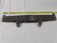 VINTAGE INVALID COACH LICENSE
