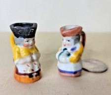 Vintage Set of 2 Minature Toby