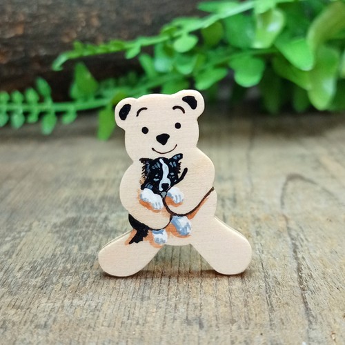 Border collie puppy - pin, badge