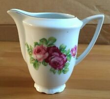 RGK CZECHOSLOVAKIA - ROSES DESIGN PORCELAIN MILK JUG