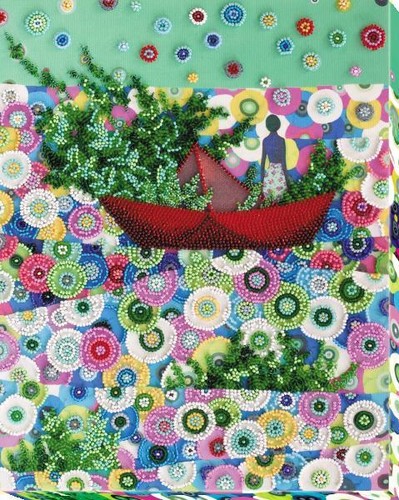 Bead embroidery kit - , spring