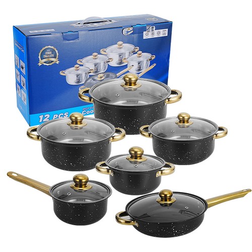 12pcs induction non stick - induction,