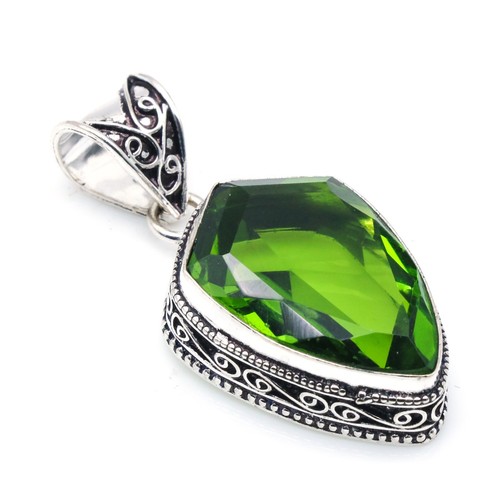 Peridot gemstone 925 - gemstone, sterling