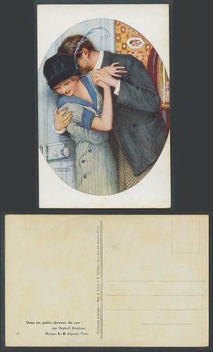 Raphael kirchner old postcard - raphael,