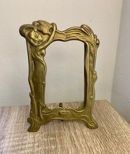 Art Nouveau Brass Photo Frame