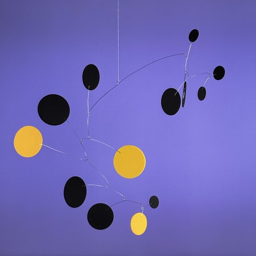Modern hanging mobile - modern, art