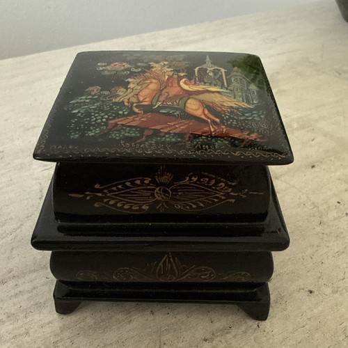 Vintage russian palekh - vintage,