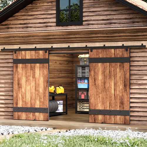 16ft exterior barn - exterior, door