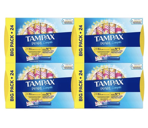 Tampax pearl compak super - pearl, or