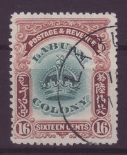Labuan 16c. 1902 No 105