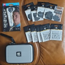 24g Target Chris Dobey Gen 1 Tungsten Darts, Case Spare Stems & Flights Mint Con