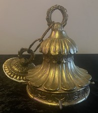 Vintage Brass Light Gallery Light Fitting/Fitter 4.5"