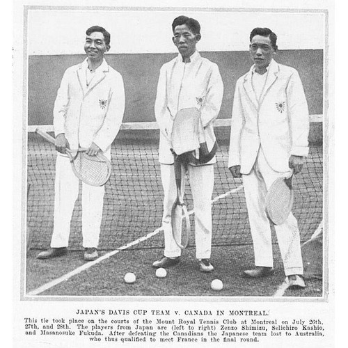 Tennis the japan davis - tennis,