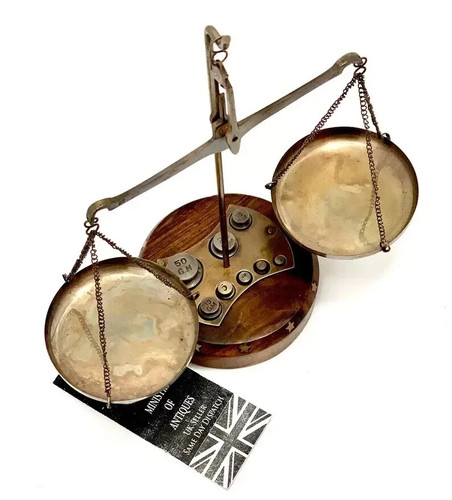 Weighing scale apothecary - weighing,